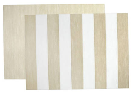 Lastra White (Bright White Glaze) Cloth Placemat