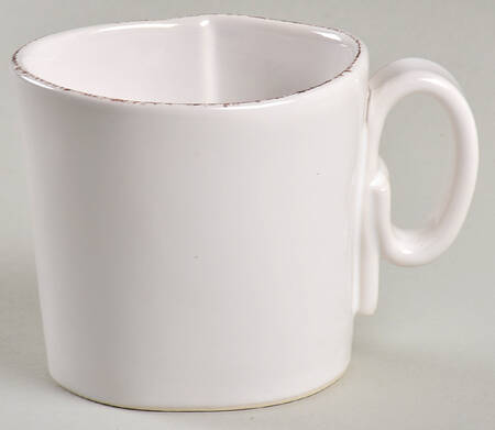 Lastra White (Bright White Glaze) Espresso Cup
