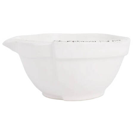 Lastra White (Bright White Glaze) Small Mixing Bowl