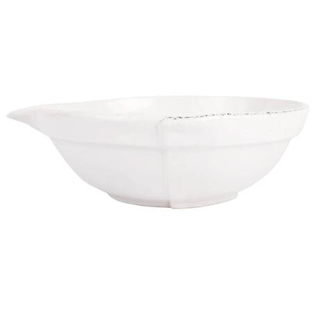 Lastra White (Bright White Glaze) Large Mixing Bowl