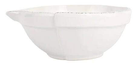 Lastra White (Bright White Glaze) Medium Mixing Bowl