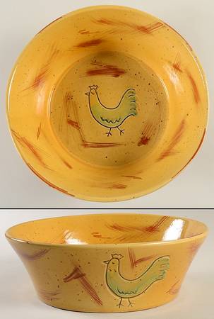 Rustico 11" Round Vegetable Bowl