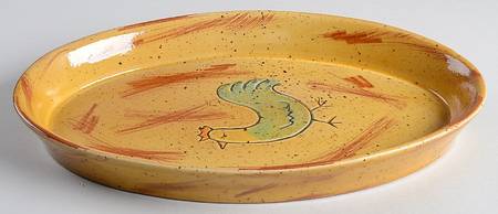 Rustico 13" Oval Serving Platter