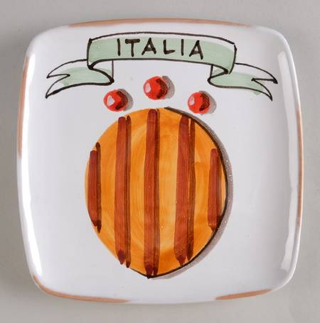 Vino Canape Plate