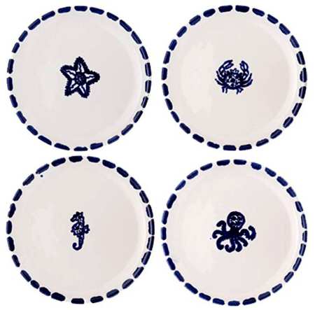 Blu Mare Canape Plate