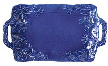 Corallo 19" Rectangular Handled Serving Platter