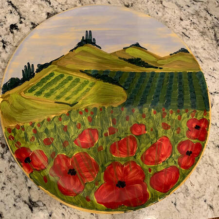 Countryside Wall Plate