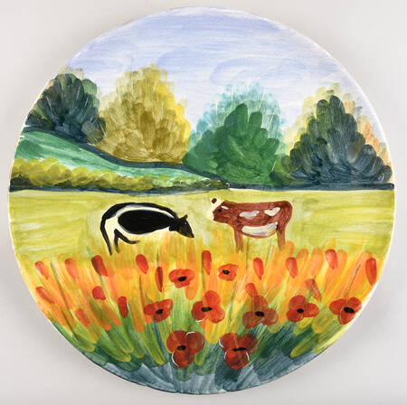 Countryside Wall Plate