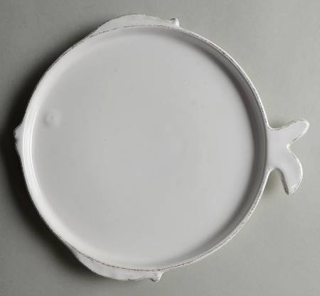 Lastra Fish Salad Plate by Vietri (Italy)