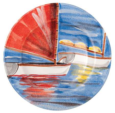 Sailboats by Vietri (Italy)