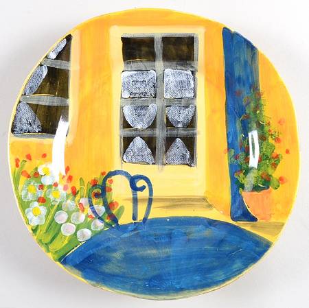 Village Views Salad/Dessert Plate
