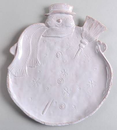 Bellezza Holiday Figural Salad Plate