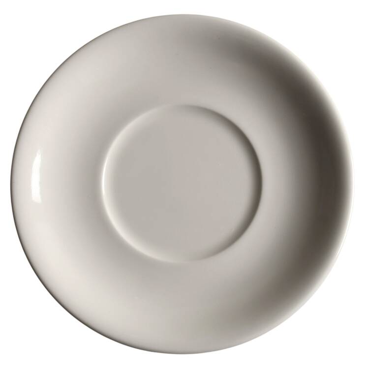 Twist White Saucer for Espresso Cup