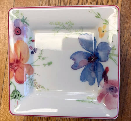 Mariefleur 3" Square Dish
