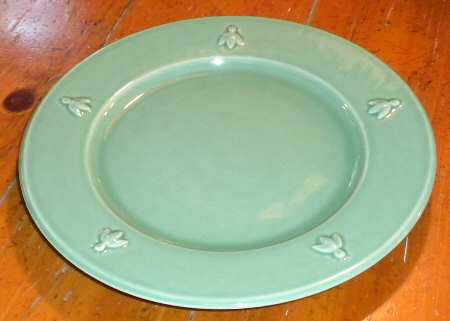 Cigale Green Dinner Plate