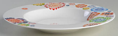 Anmut Bloom Large Rim Soup Bowl