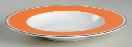 Anmut My Colour Orange Sunset Large Rim Soup Bowl