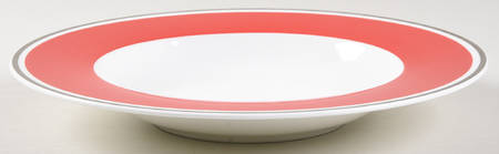 Anmut My Colour Red Cherry Large Rim Soup Bowl