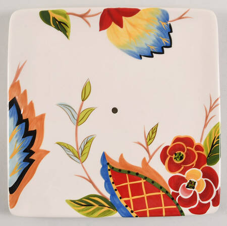 Rose Print Bottom Tray for 2 Tier Serving Tray