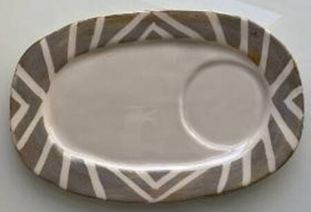 Safari Oval Snack Tray