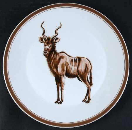 Kenya Safari Dinner Plate