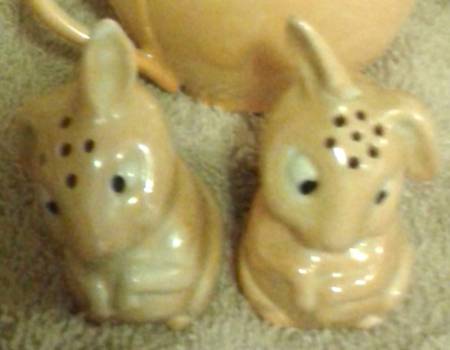 53 Figural Salt & Pepper Set