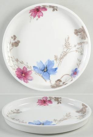 Mariefleur Grey 10" Round Dish (AKA Lid for ROB9)