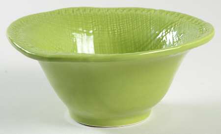 VIE116 Green Soup/Cereal Bowl