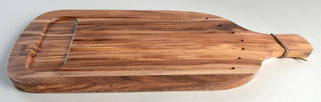 Artesano Original Rectangular Handled Wood Cutting Board