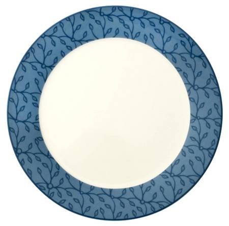 Caffe Club Floral Cornflower Blue Breakfast Plate