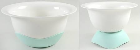 Clever Cooking (Cooking Elements) 11" Colander/Serving Bowl (Silicone Base)