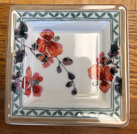 Provencal Verdure 3" Square Dish