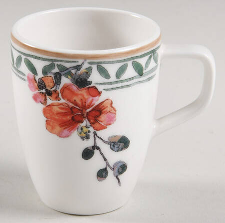 Provencal Verdure Flat Demitasse Cup