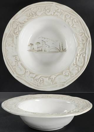 Dei Medici 15" Round Serving Bowl