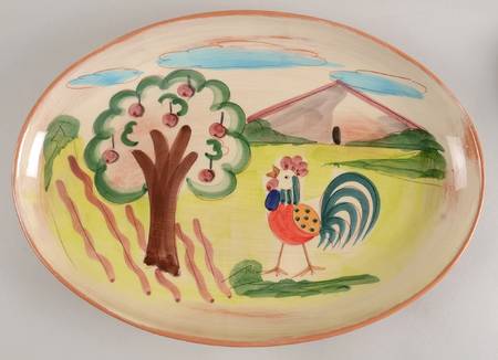 Toscana 17" Oval Serving Platter
