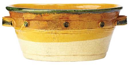 Montelupo 7" Oval Planter
