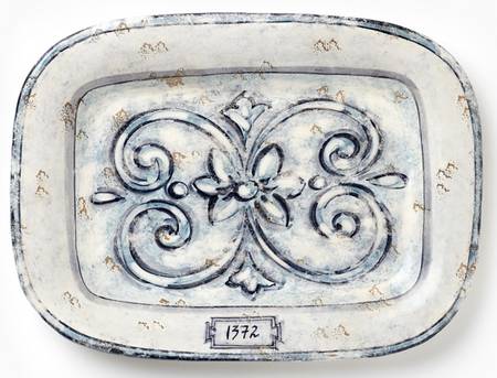 Blu Vittoria Rectangular Wall Plate