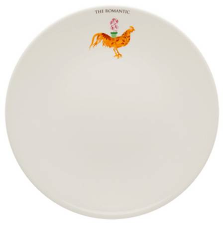 My Rooster Dinner Plate