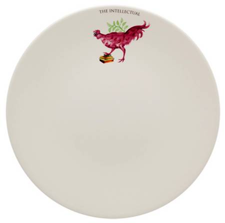 My Rooster Dinner Plate