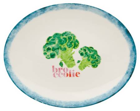 Veggies 13" Oval Serving Platter