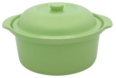 Veggies 3 Quart Round Covered Casserole