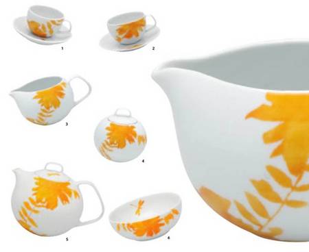 Safran Teapot & Lid