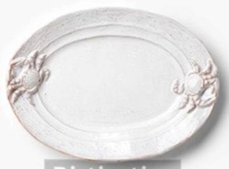 Aquatico 14" Oval Serving Platter