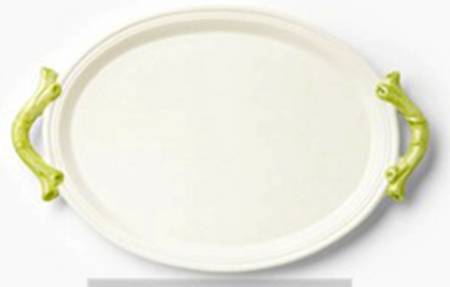 Bambu 21" Oval Handled Tray