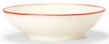 Corda Red 12" Oval Serving Bowl