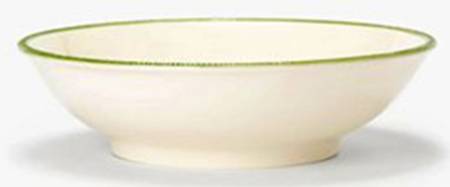 Corda Green 12" Oval Serving Bowl
