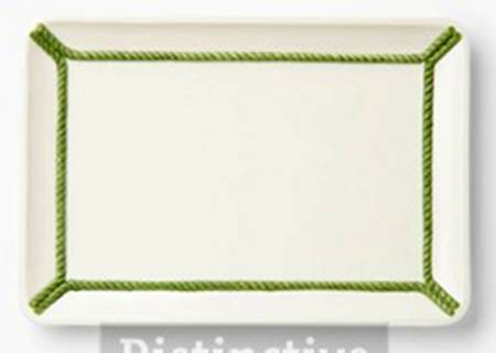 Corda Green 19" Rectangular Serving Platter