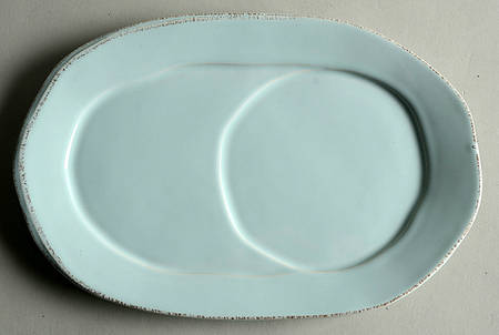 Lastra Aqua 10" Oval Tray