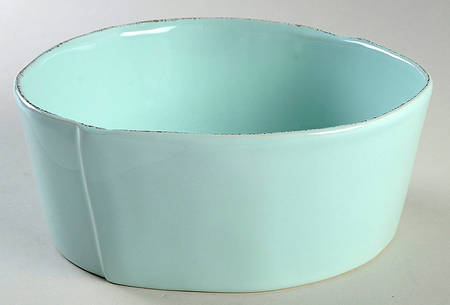 Lastra Aqua 8" Round Serving Bowl