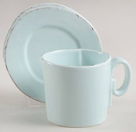 Lastra Aqua Espresso Cup and Saucer Set